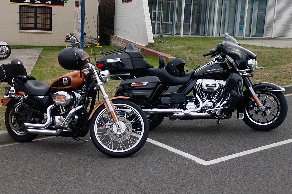 Pamie & Andrew's nice looking bikes